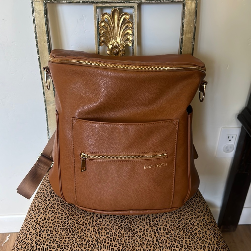 FAWN Original Diaper Bag Brown